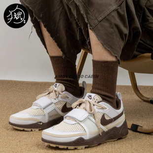 Scott×Nike 男女复古运动休闲鞋 Zoom JAXX HQ3073 Field Travis