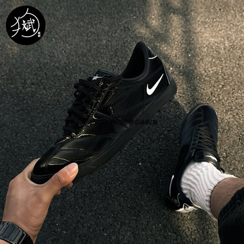 NikeASTRO男女纯黑薄底休闲鞋