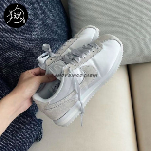 Nike耐克Cortez TXT女子阿甘丝绸芭蕾风复古运动休闲跑步鞋FV5420