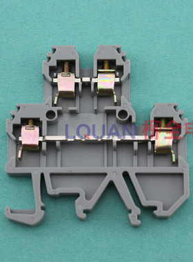 DK4Q/35  双层接线端子 两层连接器 四线端子排 SAK端子 灰色