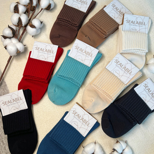 春夏低帮吸汗透气柔软不勒无骨袜 男女大童 非常好穿 有机棉短袜