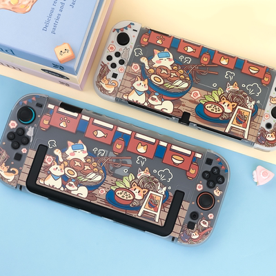 喵喵拉面switch2保护套OLED硬壳