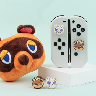 适配任天堂switch2动森摇杆帽 ns硅胶摇杆套oled手柄狸克Lite键帽