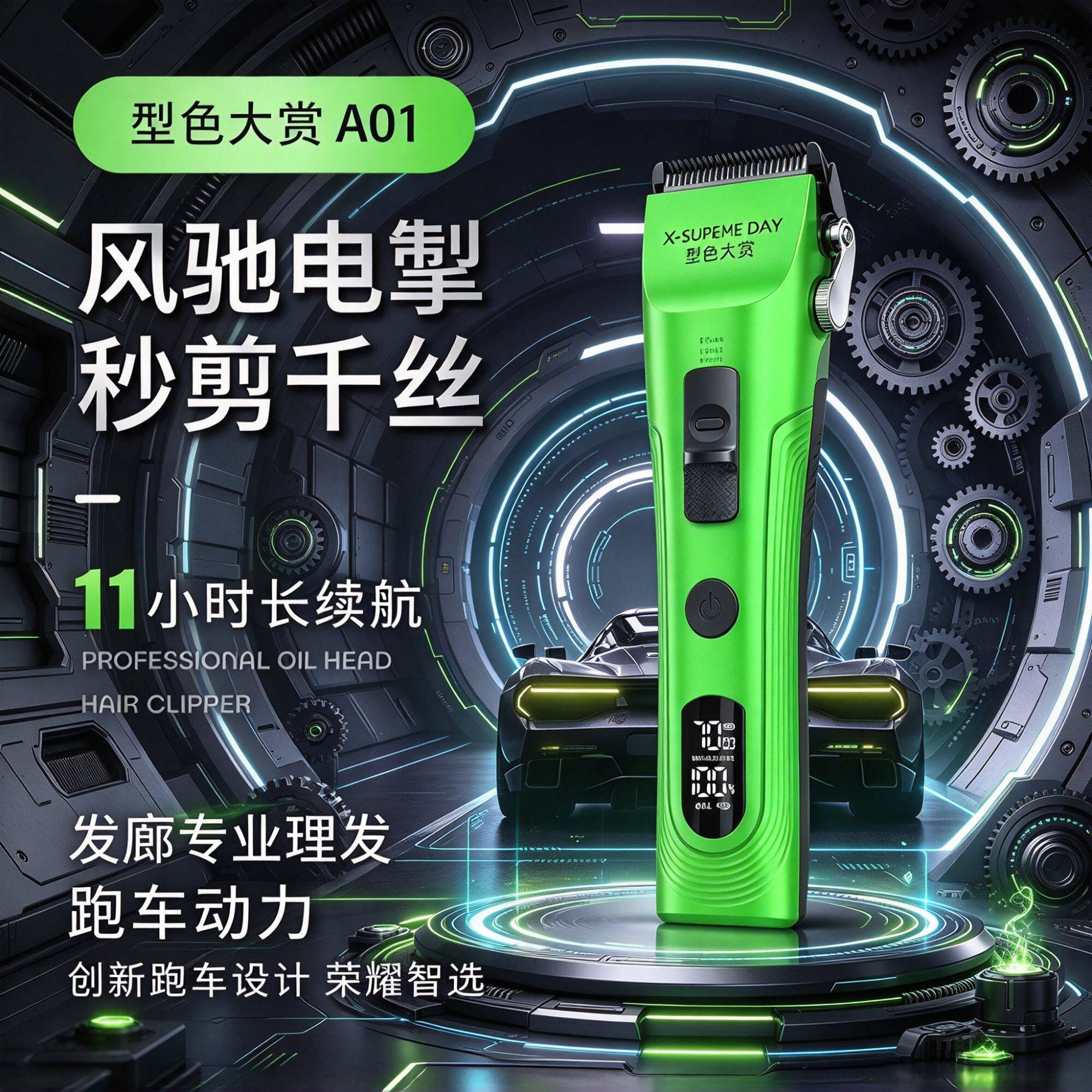 【买贵必赔】型色大赏A01电推剪