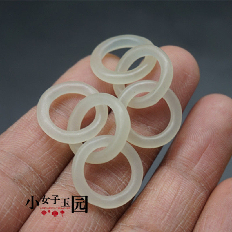 diy青海料连接环饰品配件玉坠