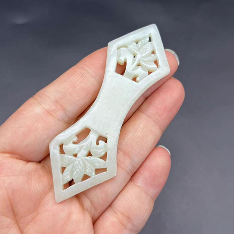 玉簪发簪仿古手工雕刻