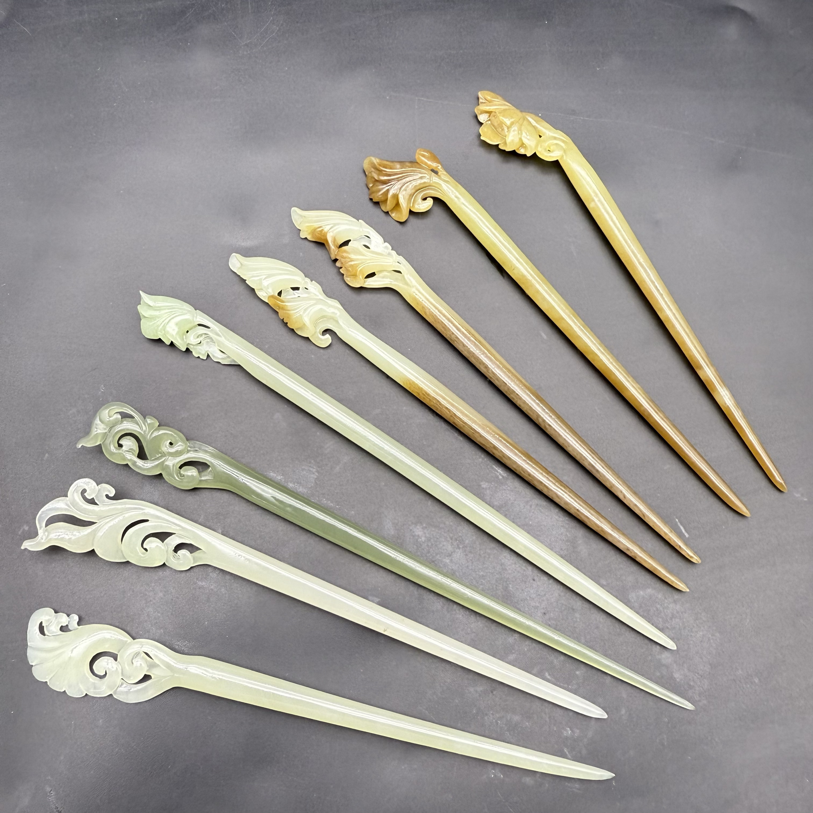 和田玉糖玉发簪玉簪子玉发钗古风汉服发饰头饰新中式盘发玉簪配饰