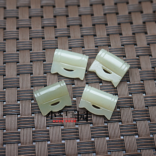 和田玉diy平安锁手链配件汉服旗袍压襟盘口挂饰步摇 包挂坠子首饰