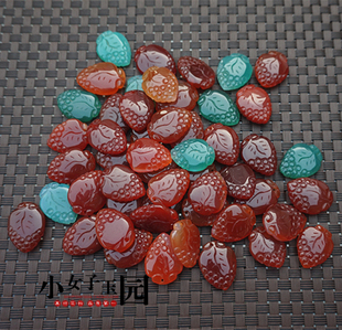 玛瑙葡萄小吊坠挂件包挂穗子手链手串菩提珠链串珠DIY配饰配件