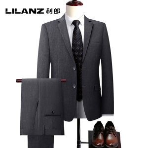 利郎秋冬西服套装男士职业西装