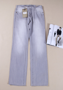 长裤 休闲裤 春秋夏薄款 子中腰青年宽松大码 男纯棉裤 男直筒牛仔裤