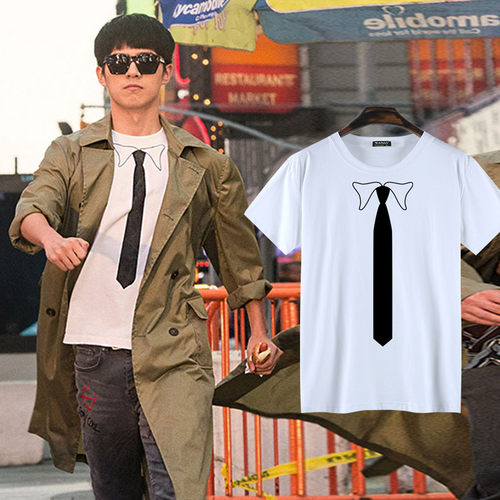 唐人街探案风同款周边宽松假领带