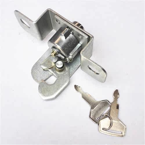 挖掘机配件 神钢SK55-C/60-C工具箱锁芯 锁块工具箱盖锁组件 优质