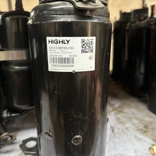 美的海信直流变频压缩机ATD141RDPA8JTA 155V R410原装拆机2匹3匹