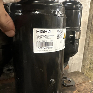 GSD098CKQA6JV6B海尔直流变频空调压缩机R32冷媒原装下线机180V