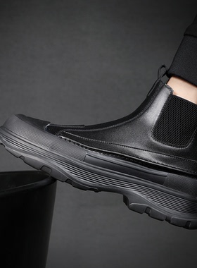 帕达索2025冬季新款厚底男靴潮流加绒休闲马丁靴211020 DJF