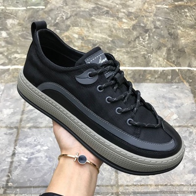 帕达索2026新款小丑鞋透气简约百搭布鞋男时尚运动休闲鞋220323