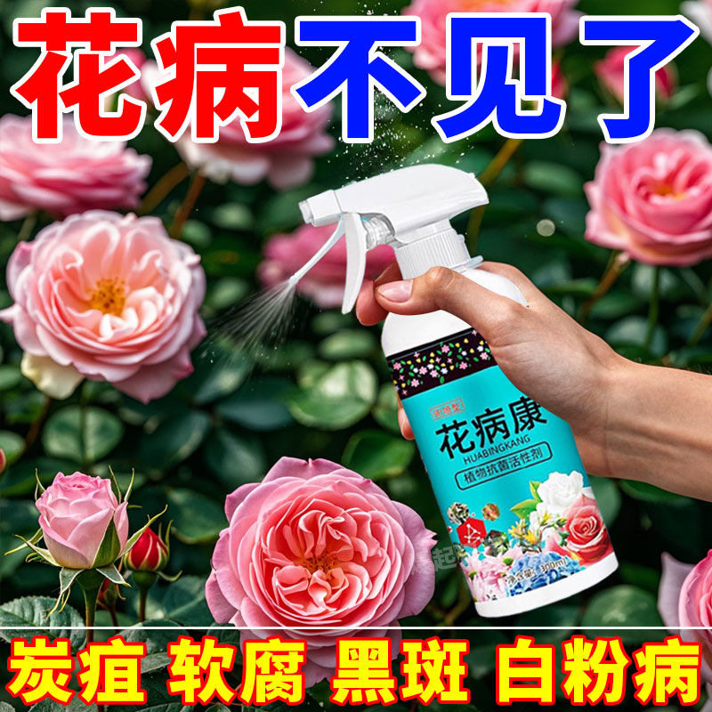 工厂花病康植物通用型抗菌活性剂营养液抗病菌预防园艺