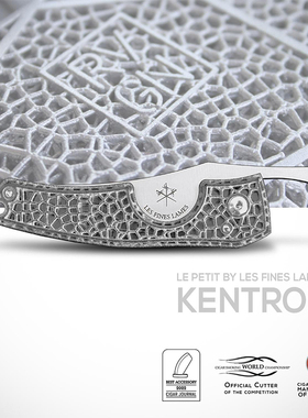 法国Les Fines Lames雪茄刀 3D打印烟叶结构 CC0202013