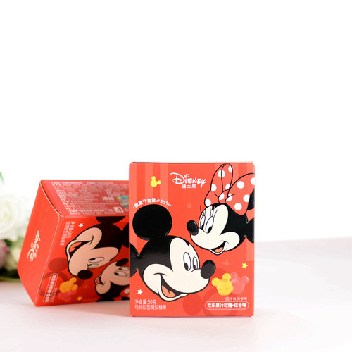 迪士尼欢乐果汁软糖综合味50g