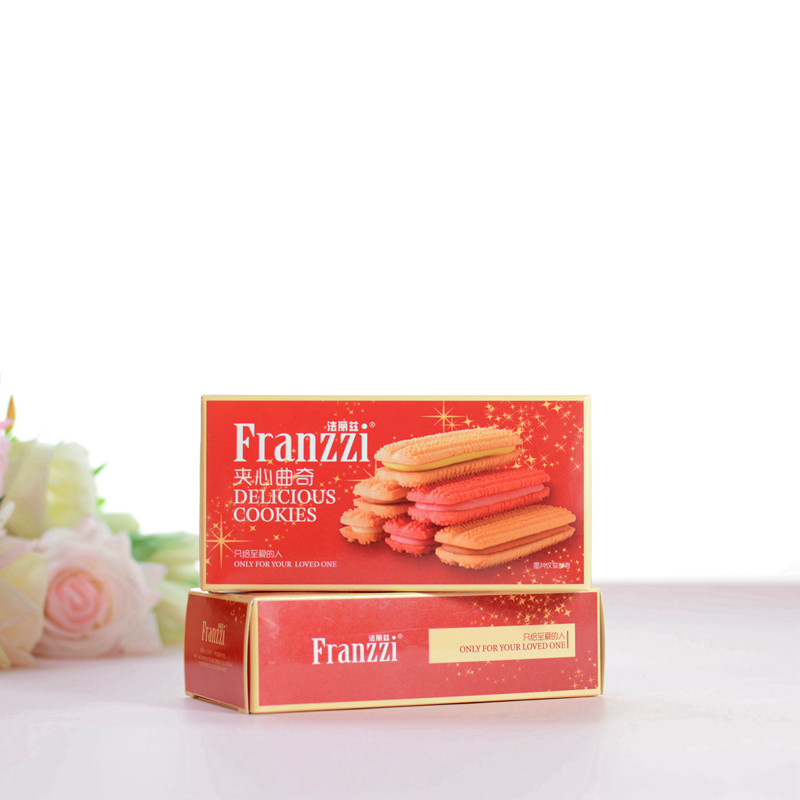 法丽兹醇香黑巧克力味曲奇结婚生日伴手礼红色小长方盒2枚装约24g,零食/坚果/特产,曲奇饼干,淘宝优惠券,粉丝福利购,淘宝优惠卷