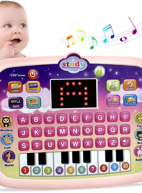 Kid Tablet Toddler Learning Pad Interactive Toy with Screen