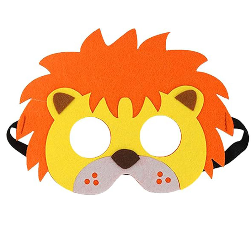 万圣节头饰无纺布卡通动物面具
