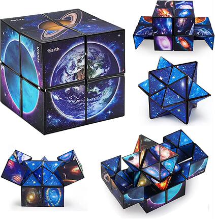 Infinity Cube Fidget Toy for Kids Educational Star Cube魔方