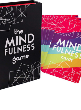 Mindfulness Cards Conversation for Kids Therapy Games Teens