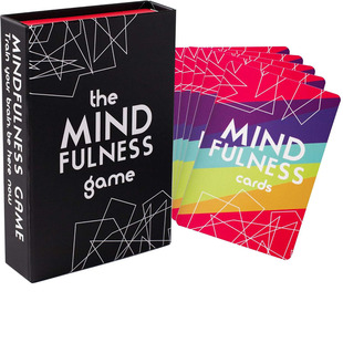 Mindfulness Cards Conversation for Kids Therapy Games Teens