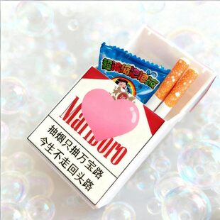 Cigarette Fake Stress Toy Blower玩具 Relief Bubble