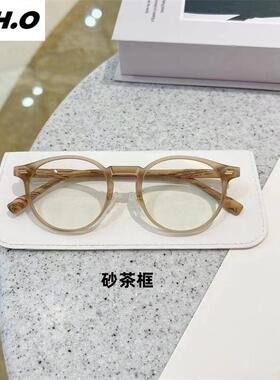 PLH7164潮流TR90眼镜框防蓝光磨砂框眼镜架男女韩版素颜神器圆框
