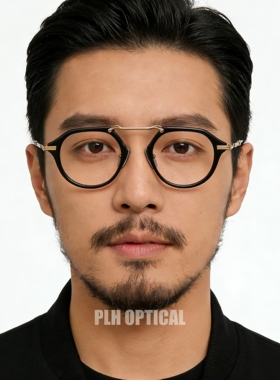 不规则眼镜框欧美外贸设计手工板材配近视个性纯钛镜架高度数复古