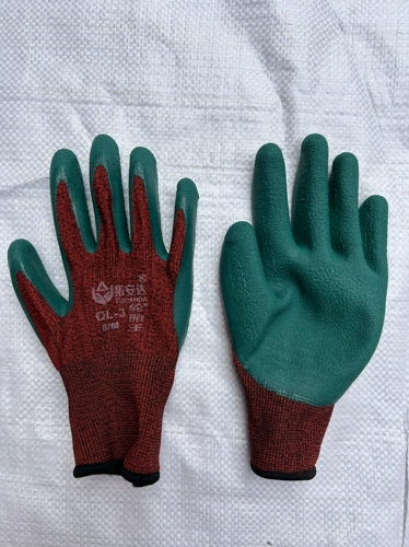 Перчатки, резиновые износостойкие нескользящие комфортные шины