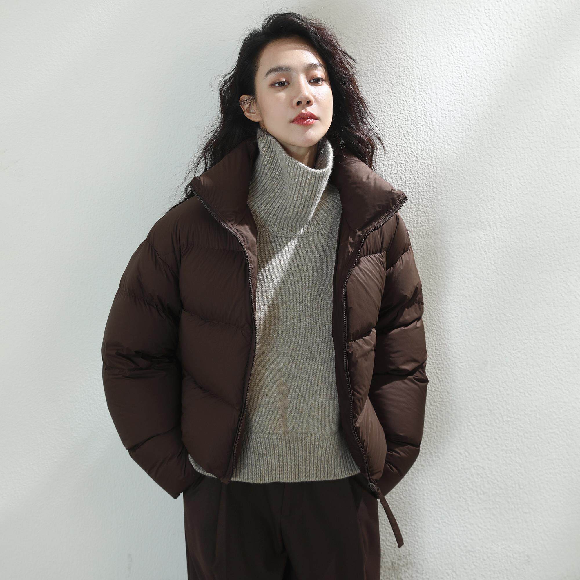 小火炉~加厚保暖90白鹅绒羽绒服短款简约女鹅绒服立领面包服外套,女装/女士精品,羽绒服,淘宝优惠券,粉丝福利购,淘宝优惠卷