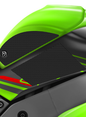 英国BLOQ改装川崎大牛ZX-10R油箱贴摩托车防滑贴油箱保护侧贴