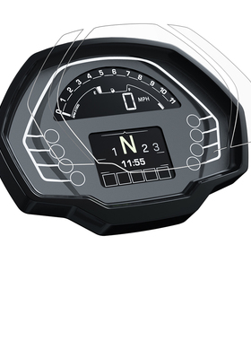 英国SA改装凯旋青蛙765R仪表保护膜高清后视镜防水贴头盔防雾贴