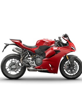 现货EP改装新款杜卡迪V2前后防摔球水箱保护网牛角护弓短尾牌照架