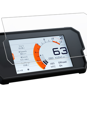 英国SA改装KTM RC 125仪表保护膜高清后视镜贴防水贴头盔防雾贴