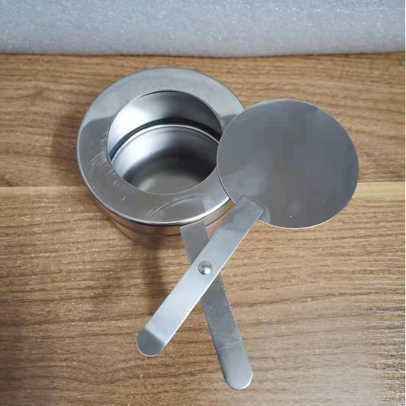 液体酒精烧杯 固体蜡块燃烧罐带手柄带盖可调火可灭火