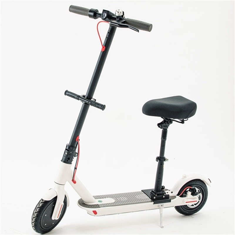 电动滑板车座椅配套某XM米/九号纳恩博/联想阿尔郎折叠带减震座垫