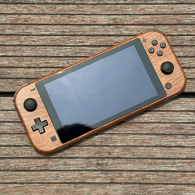 任天堂switch lite改装壳NSlite替换件DIY透明高达粉白黑星空动森