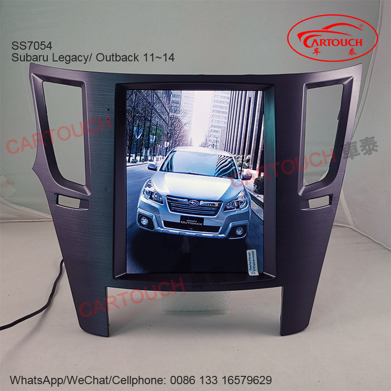 车泰适用2010斯巴鲁傲虎老力狮竖屏导航Subaru Legacy Outback 14