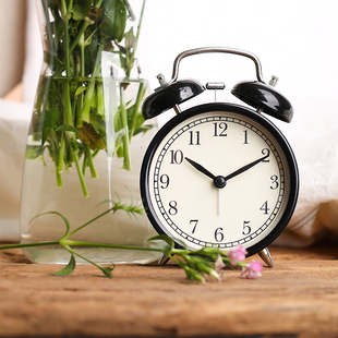 宜家IKEA德卡葡莉拉库克创意静音闹钟多功能电子表学生时钟床头钟