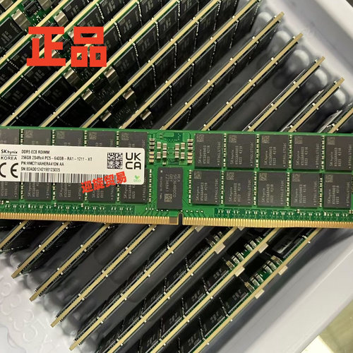 SK 海力士 256G 2S4RX4 PC5-6400B ECC REG HMCT14AHER410N 内存
