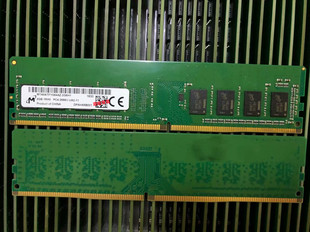 DDR4 机内存 PC4 UDIMM台式 2666 UA2 2666V 1RX8 MT镁光8GB