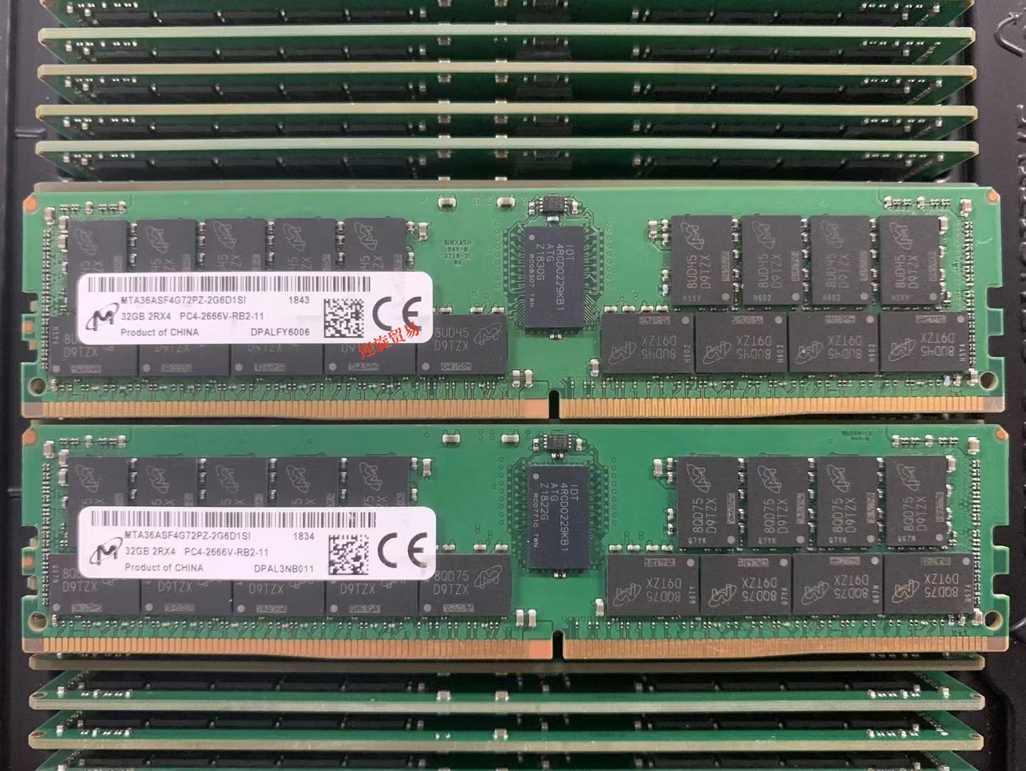 镁光 MTA36ASF4G72PZ-2G6D1SG 32G 2RX4 PC4-2666V DDR4 内存条