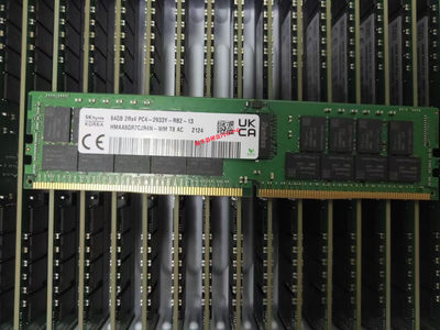 DELL戴尔 R630 R640 R730 R740服务器内存64G DDR4 2933Y ECC REG