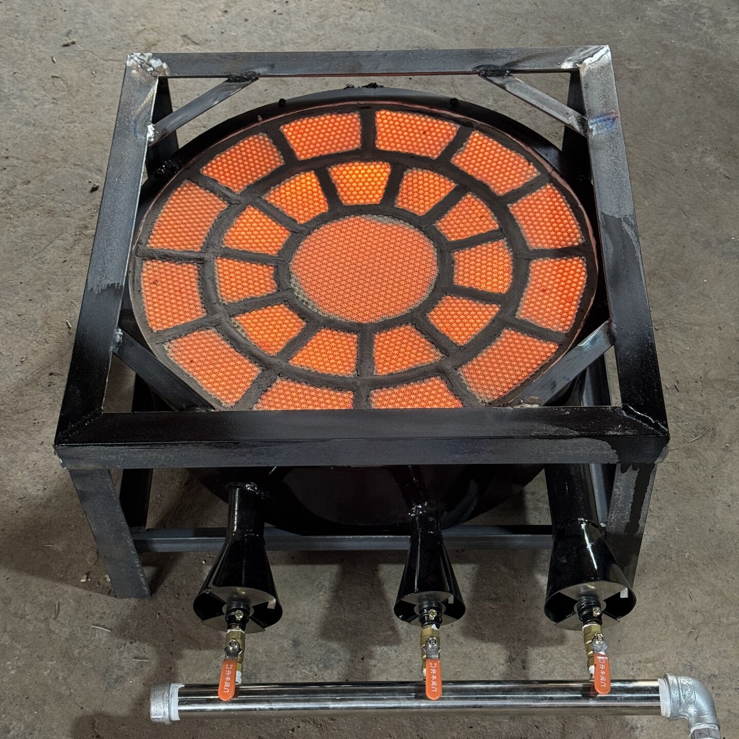 商用液化气红外线灶卤菜设备灶矮灶炖汤蒸酒吊汤炉韩式灶锅盔炉头