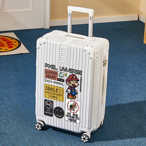 行李箱男女20/28寸大容量 拉杆子铝框万向轮子母款旅行箱旅行皮箱